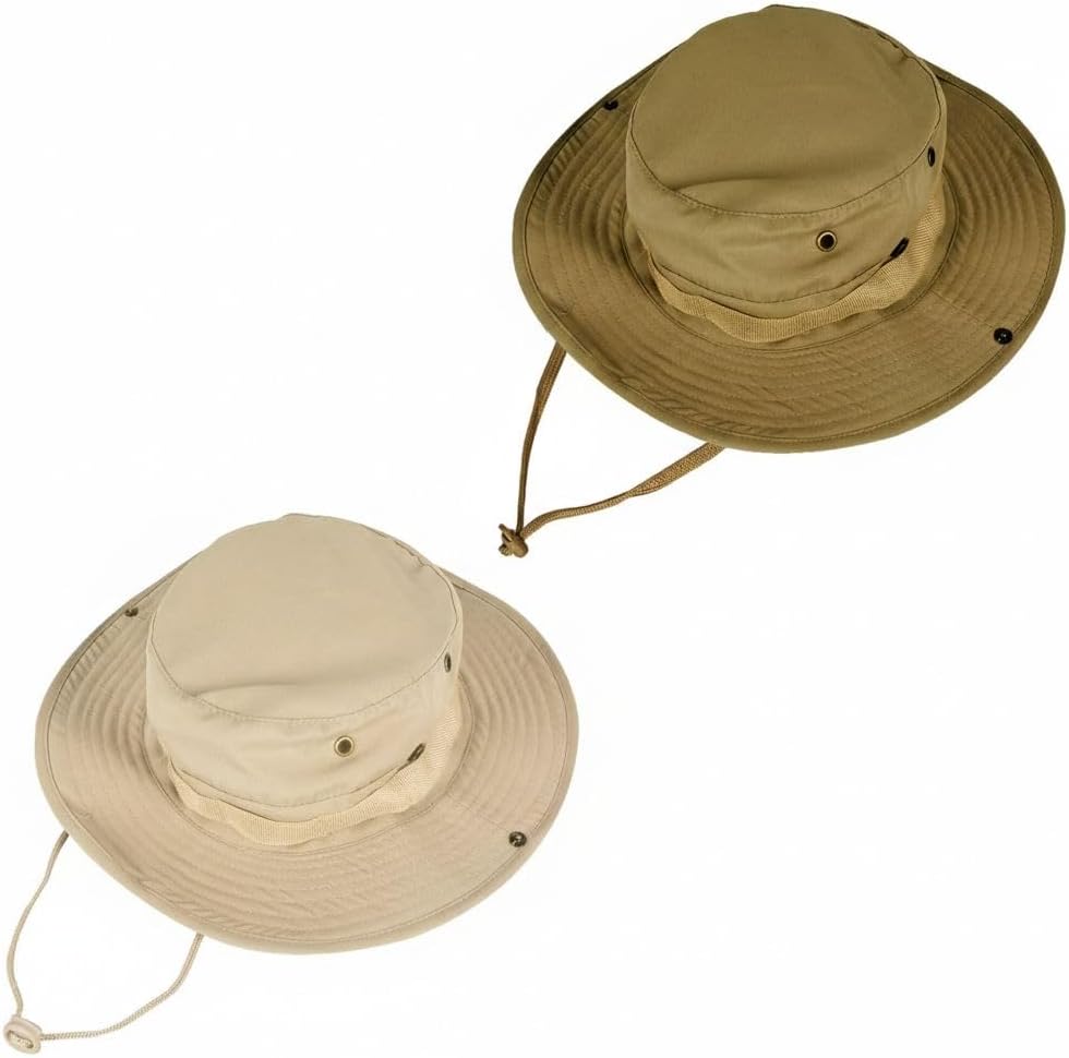 Sun Hats for Men Women Bucket Hat UPF 50+ Boonie Hat Foldable UV Protection Hiking Beach Fishing Summer Safari