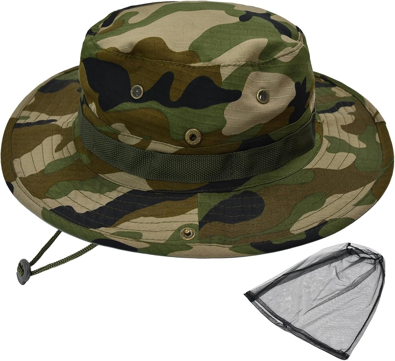 Sun Hats for Men Women Bucket Hat UPF 50+ Boonie Hat Foldable UV Protection Hiking Beach Fishing Summer Safari