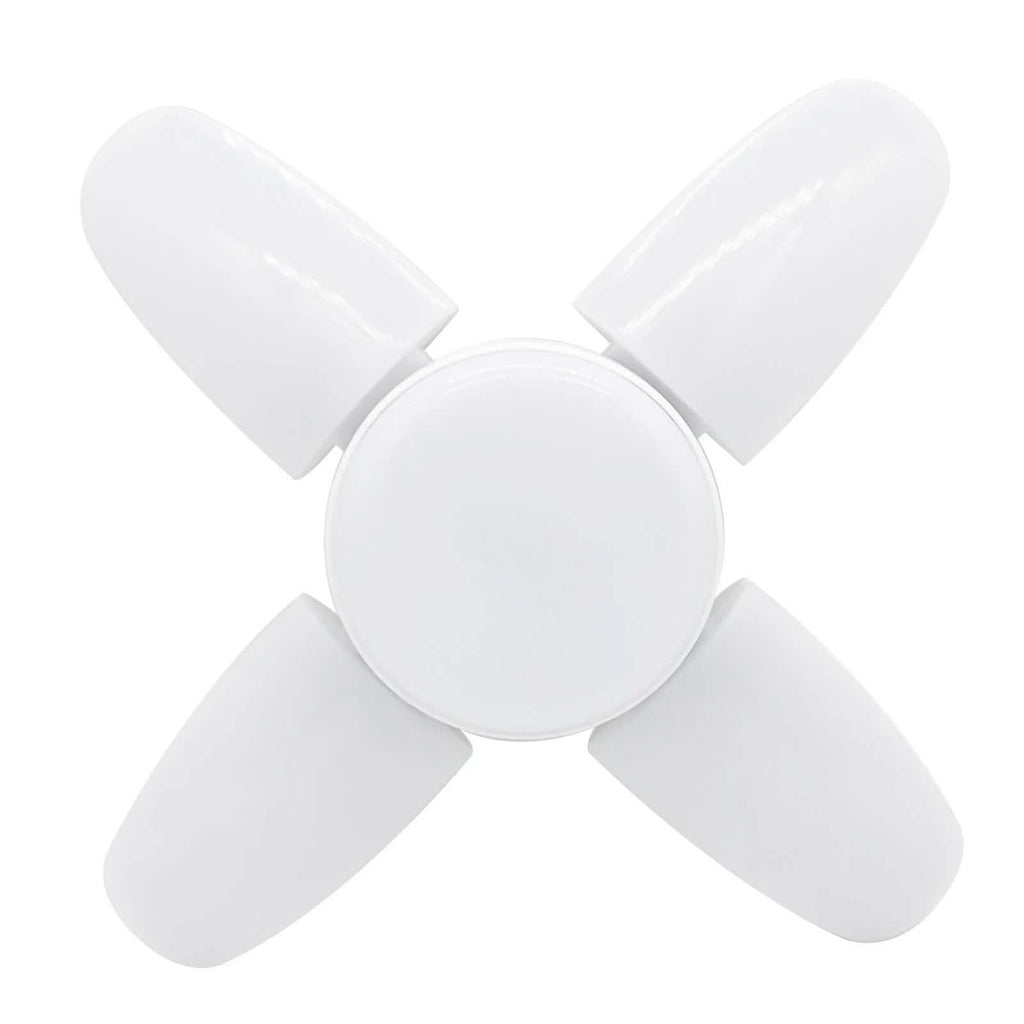 LED Dimmable Garage Ceiling Lights – 4 Adjustable Panels, Energy Saving 38W
