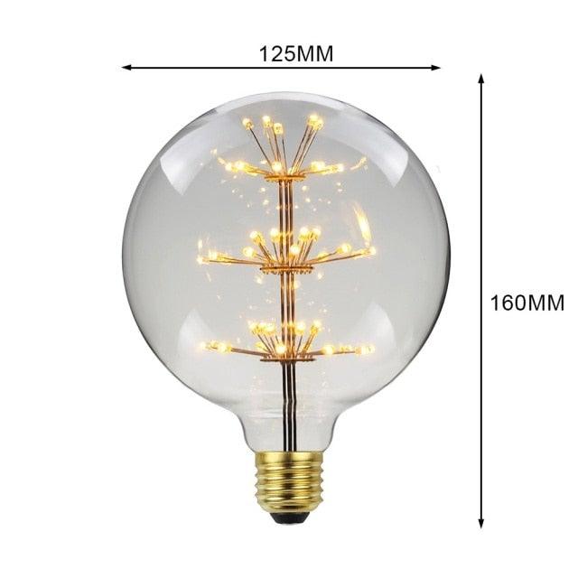 Light Bulb LED Loft Industrial Decor Retro Vintage Lamp Edison Bulb Bedroom Decoracion Vintage Night Light Lamp Decorative Night Lights For Bedroom Office Wedding Party Christmas